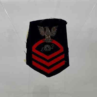 US Navy Chief Petty Officer Boiler Technician Rating Badge of Samuel Wingrove