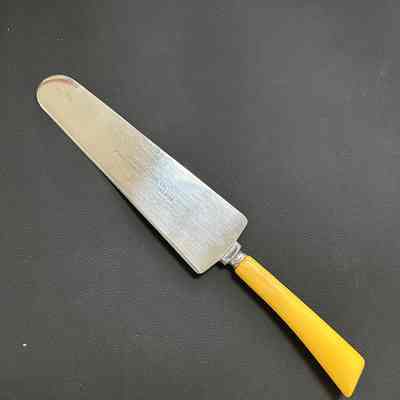 Spatula with Adamucci Oil Co. Advertising