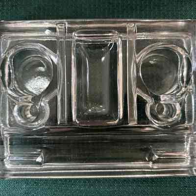 Glass Inkwell