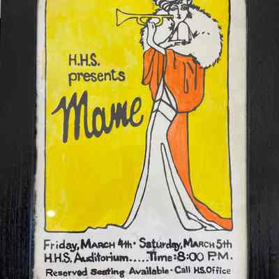 HHS Poster for “Mame”