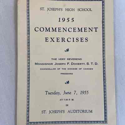 1955 St. Joseph’s Commencement Exercise-
