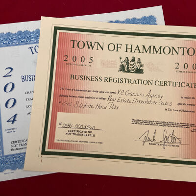Business Registration Certificates