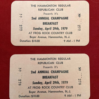 Tickets-Republican Club Champagne Breakfast