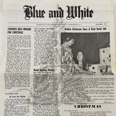 Blue and White HHS Newspaper