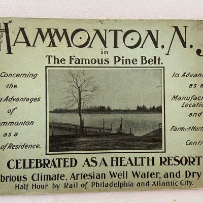 Booklet- Hammonton, NJ in the Famous Pine Belt