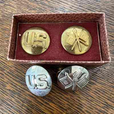 Signal Core Pins, silver and brass