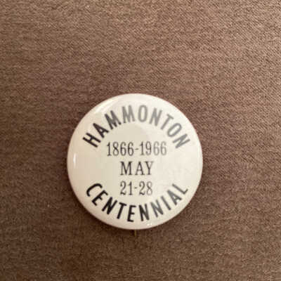 Button- Hammonton Centennial