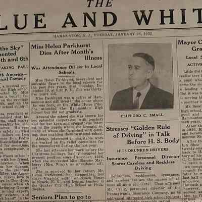 Blue & White HHS Newspaper