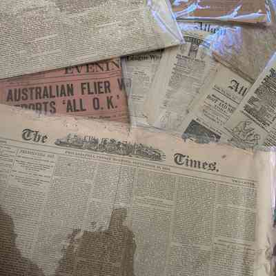 Old Newspapers-Assorted
