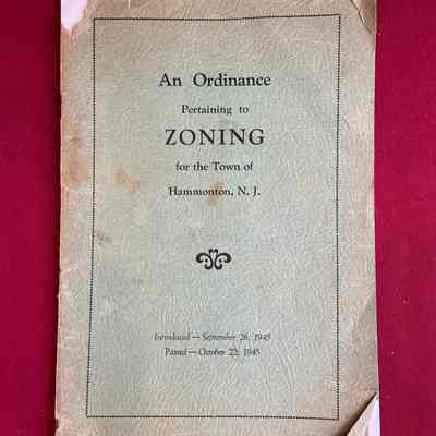 An Ordinance Pertaining to ZONING