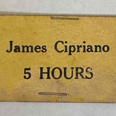 Farm Worker’s Ticket