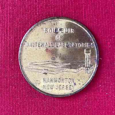 Whitehall Laboratories Souvenir Token