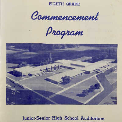 1972 Hammonton Eighth Grade Commencement Program