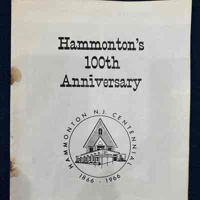 Hammonton’s 100th Anniversary Supplement