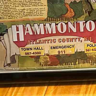 Town of Hammonton Businesses Poster