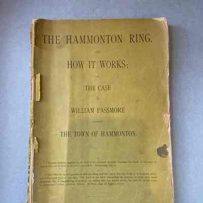 The Hammonton Ring- How It Works