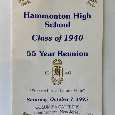 HHS Class of 1940- 55th Reunion
