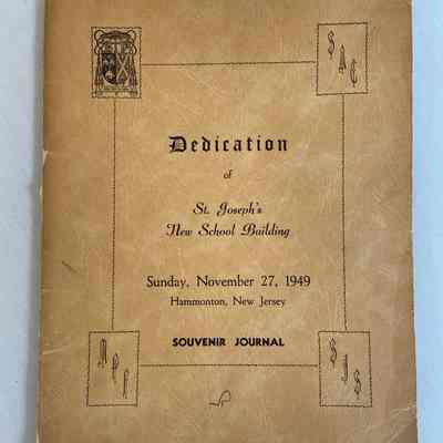 Dedication of St. Joseph’s New School Building