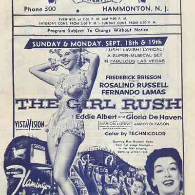 Rivoli Theater Movie Advertisement