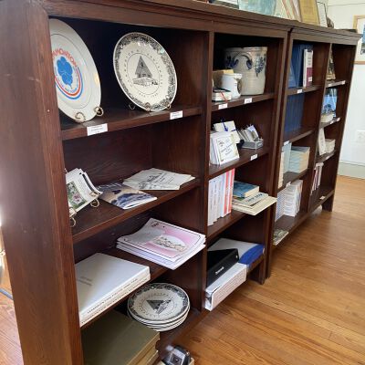 Oak Barrister Bookcase