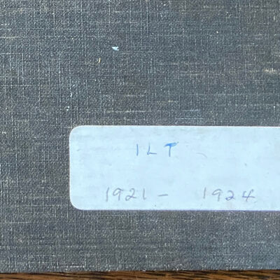 1921-1924 Tilton Family Photo Album