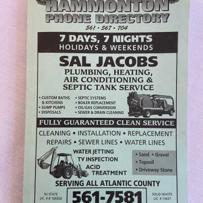 Hammonton Phone Directory- 2005