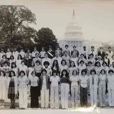 1978 Hammonton Middle School Class Trip to Washington DC