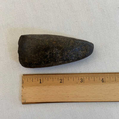 Native American Stone Tomahawk Head