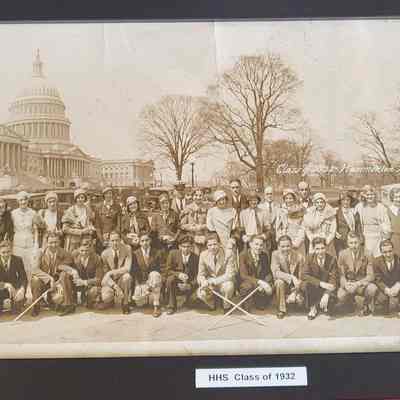 1932 HHS Class Trip to Capitol