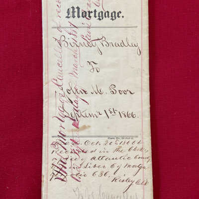 Mortgage1866- Birney Bradley, John Poor