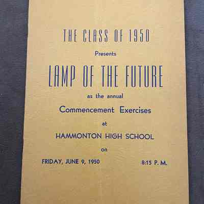 Class of 1950 - HHS Commencement Exercises