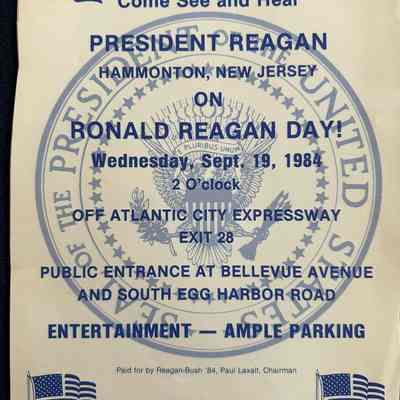 Ronald Reagan Day Flyers