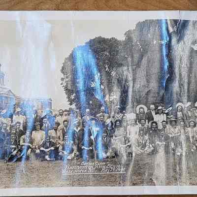 1940 Hammonton High School Senior Class Trip to Washington DC