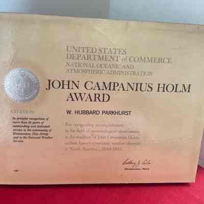 Award - John Campanius Holm Award