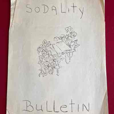 Sodality Bulletin
