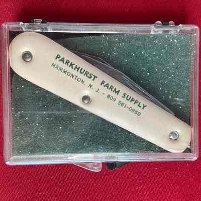 Pocket Knife, Bottle Opener and Advertising Piece