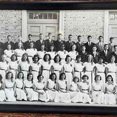 1948 Hammonton Middle School Graduation photo - Robert Piperata