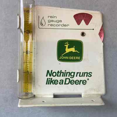 Rain Gauge Recorder- John Deere