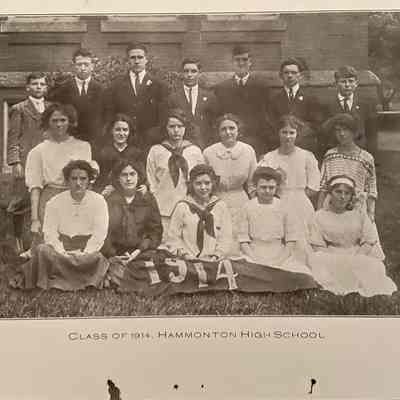 HHS Class of 1914, Hammonton High School