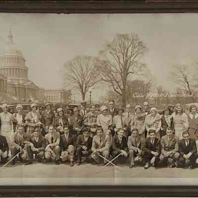 1934 HHS Class Trip- Capitol