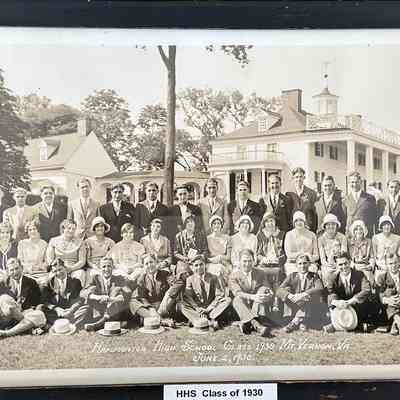 1930 HHS Class Trip to Mt. Vernon