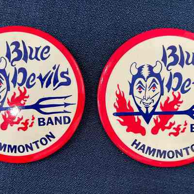 HSH Blue Devils Band Buttons