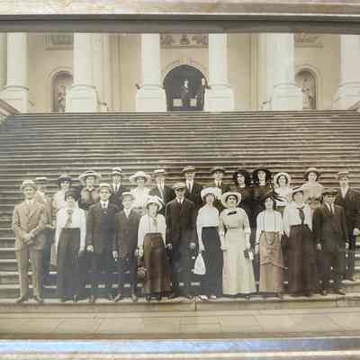 1914 Hammonton High School Senior Class Trip to Washington DC