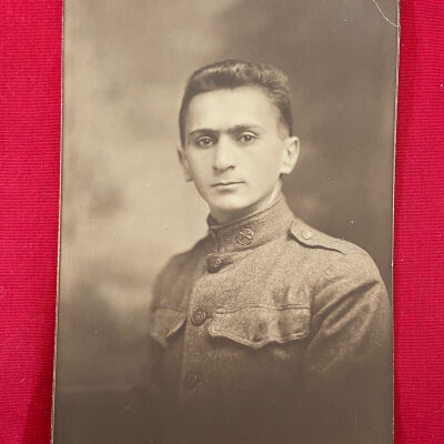 John Amato, Sr. in WWI Uniform