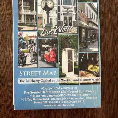 Hammonton Street Map -Live Well