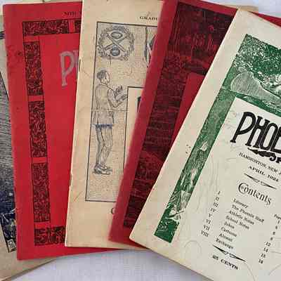 Collection of Phoenix, HHS Yearbooks-1924,1925