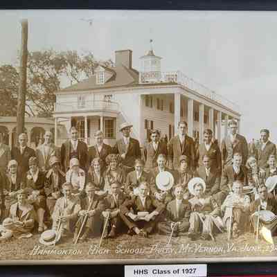 1927 HHS Class Trip to Mount Vernon