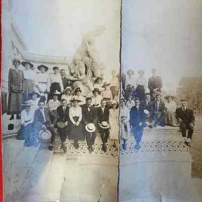 1916 Hammonton High School Senior Class Trip