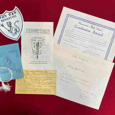 Elna M. Dilks’ Personal HHS Memorabilia