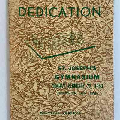Dedication Program- St. Joseph’s Gymnasium